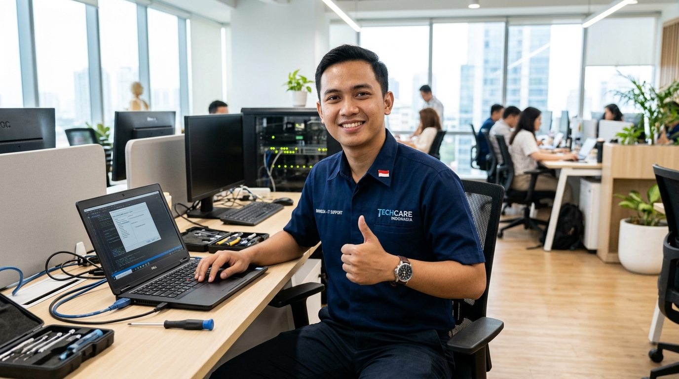 Dukungan SLA dan Teknis Gudang Rental